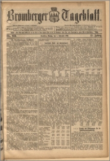 Bromberger Tageblatt. J. 15, 1891, nr 208