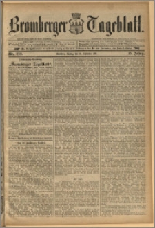 Bromberger Tageblatt. J. 15, 1891, nr 220