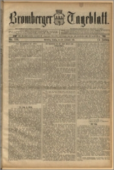 Bromberger Tageblatt. J. 15, 1891, nr 221