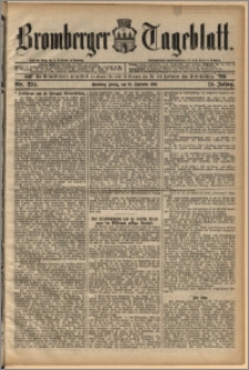 Bromberger Tageblatt. J. 15, 1891, nr 224