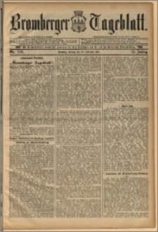 Bromberger Tageblatt. J. 15, 1891, nr 226