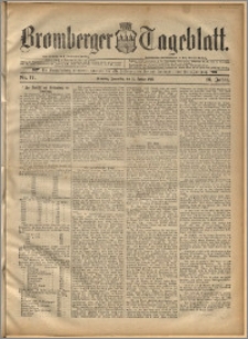 Bromberger Tageblatt. J. 16, 1892, nr 17