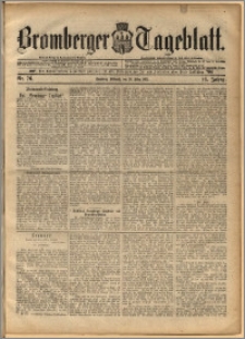 Bromberger Tageblatt. J. 16, 1892, nr 76