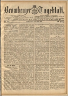 Bromberger Tageblatt. J. 16, 1892, nr 249