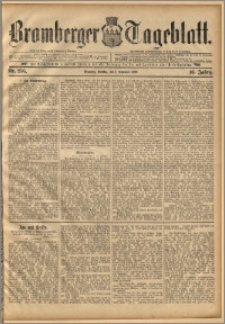 Bromberger Tageblatt. J. 16, 1892, nr 256