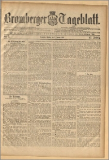 Bromberger Tageblatt. J. 17, 1893, nr 7