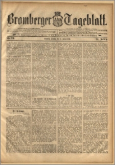Bromberger Tageblatt. J. 17, 1893, nr 20