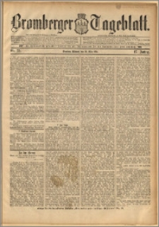 Bromberger Tageblatt. J. 17, 1893, nr 75