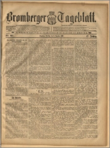 Bromberger Tageblatt. J. 17, 1893, nr 285