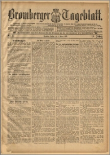 Bromberger Tageblatt. J. 19, 1895, nr 3