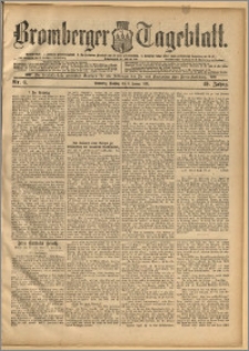 Bromberger Tageblatt. J. 19, 1895, nr 6