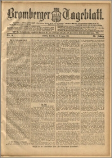 Bromberger Tageblatt. J. 19, 1895, nr 8
