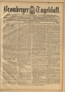 Bromberger Tageblatt. J. 19, 1895, nr 14