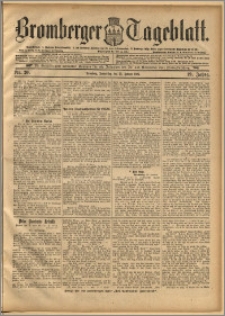 Bromberger Tageblatt. J. 19, 1895, nr 20
