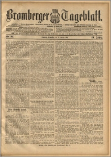 Bromberger Tageblatt. J. 19, 1895, nr 26