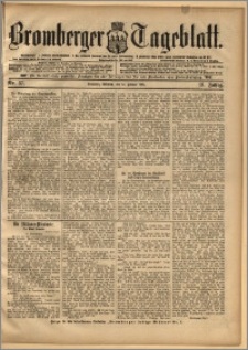 Bromberger Tageblatt. J. 19, 1895, nr 37