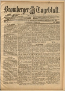 Bromberger Tageblatt. J. 19, 1895, nr 40