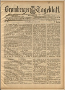 Bromberger Tageblatt. J. 19, 1895, nr 41