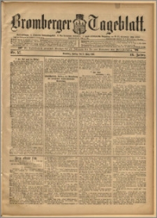 Bromberger Tageblatt. J. 19, 1895, nr 57