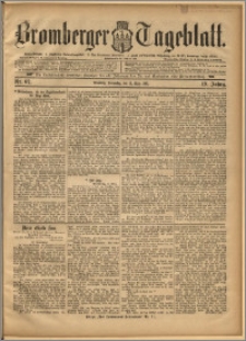 Bromberger Tageblatt. J. 19, 1895, nr 62