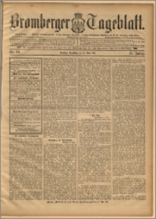 Bromberger Tageblatt. J. 19, 1895, nr 70
