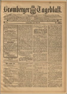 Bromberger Tageblatt. J. 19, 1895, nr 71