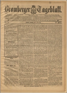 Bromberger Tageblatt. J. 19, 1895, nr 74