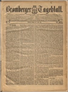 Bromberger Tageblatt. J. 19, 1895, nr 78