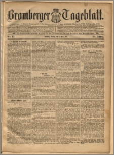 Bromberger Tageblatt. J. 19, 1895, nr 83