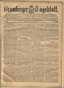 Bromberger Tageblatt. J. 19, 1895, nr 88