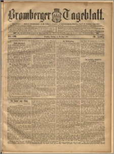 Bromberger Tageblatt. J. 19, 1895, nr 100