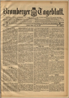 Bromberger Tageblatt. J. 19, 1895, nr 157