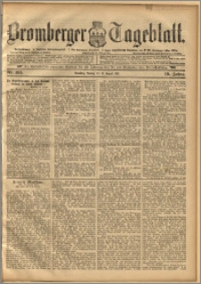 Bromberger Tageblatt. J. 19, 1895, nr 193
