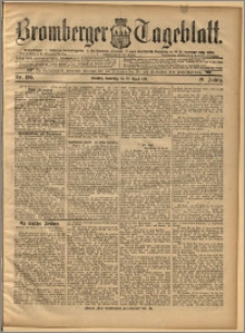 Bromberger Tageblatt. J. 19, 1895, nr 196