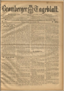 Bromberger Tageblatt. J. 19, 1895, nr 218