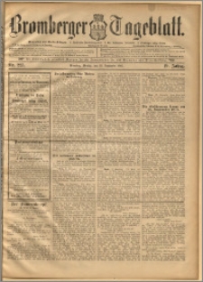 Bromberger Tageblatt. J. 19, 1895, nr 223