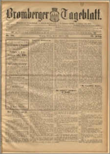 Bromberger Tageblatt. J. 19, 1895, nr 224