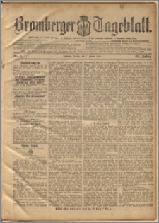Bromberger Tageblatt. J. 20, 1896, nr 1