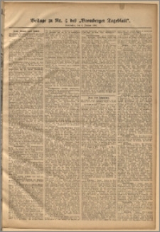 Bromberger Tageblatt. J. 20, 1896, nr 4 Dodatek