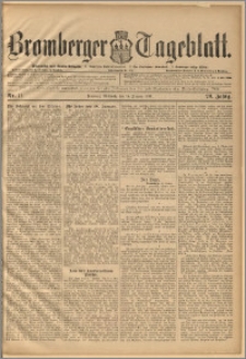 Bromberger Tageblatt. J. 20, 1896, nr 11