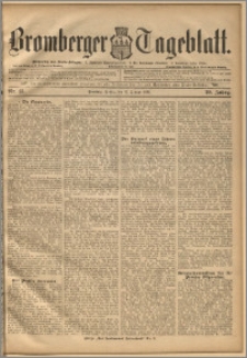Bromberger Tageblatt. J. 20, 1896, nr 13