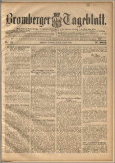 Bromberger Tageblatt. J. 20, 1896, nr 20