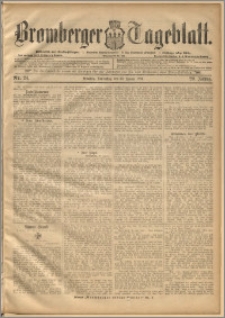 Bromberger Tageblatt. J. 20, 1896, nr 24