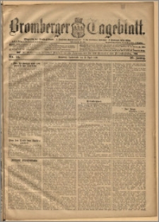 Bromberger Tageblatt. J. 20, 1896, nr 84