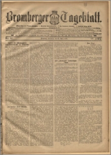Bromberger Tageblatt. J. 20, 1896, nr 87