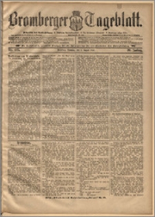 Bromberger Tageblatt. J. 20, 1896, nr 185