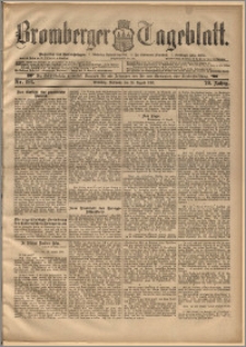 Bromberger Tageblatt. J. 20, 1896, nr 193