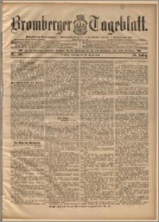 Bromberger Tageblatt. J. 20, 1896, nr 197