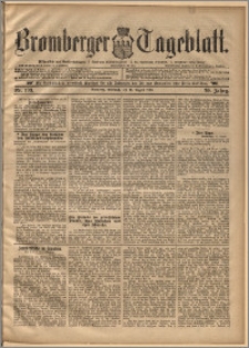 Bromberger Tageblatt. J. 20, 1896, nr 199