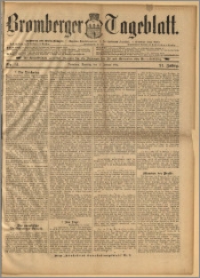 Bromberger Tageblatt. J. 21, 1897, nr 14